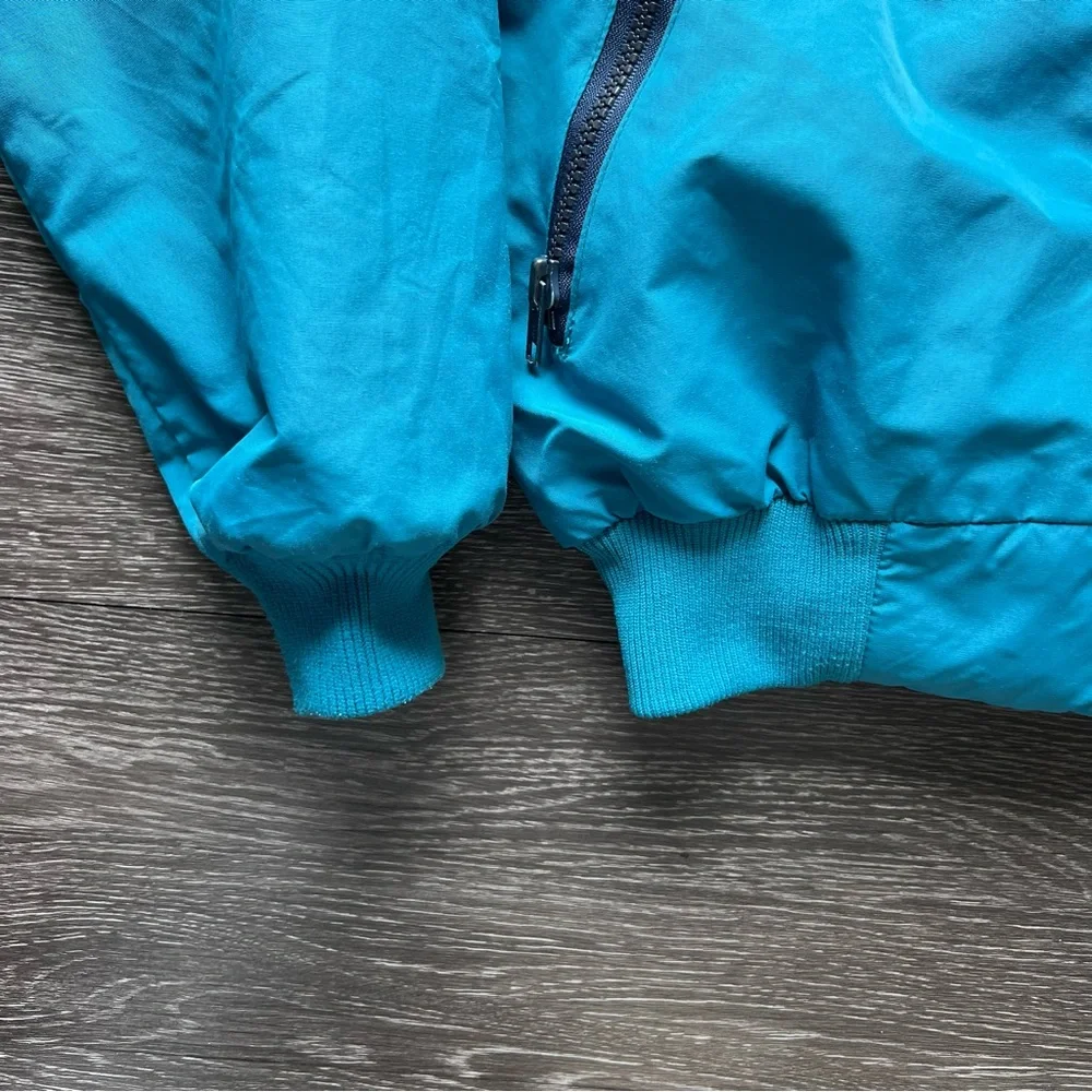 VTG Patagonia Teal Fleece-Lined Windbreaker Jacket